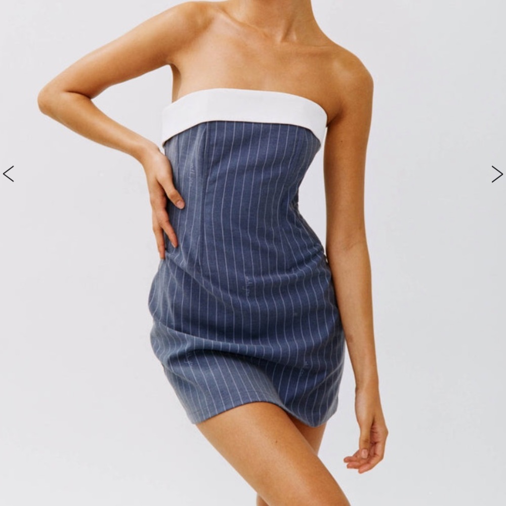 With Jean dress